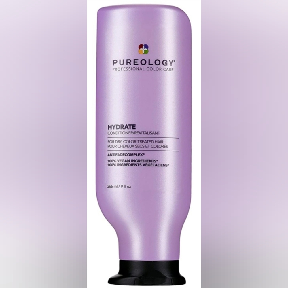 NWT FULL SET Pureology Hydrate Shampoo 226ml& Conditioner226ml Duo 100% Vegan - Picture 3 of 9